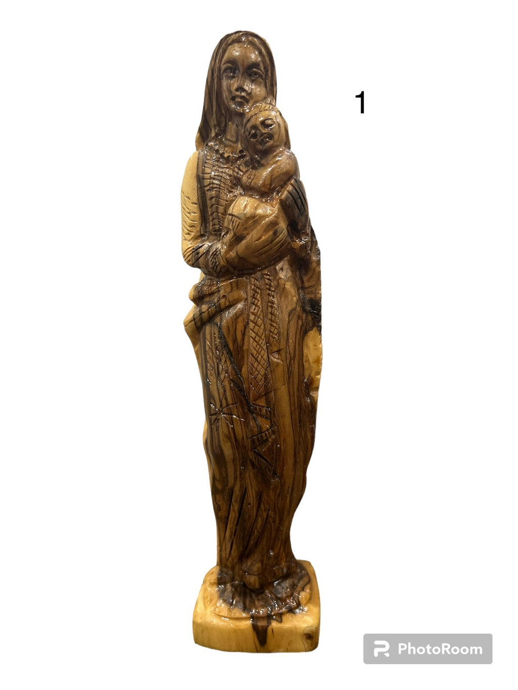 Hand carved Olive Wood. Made in Bethlehem, Palestine.