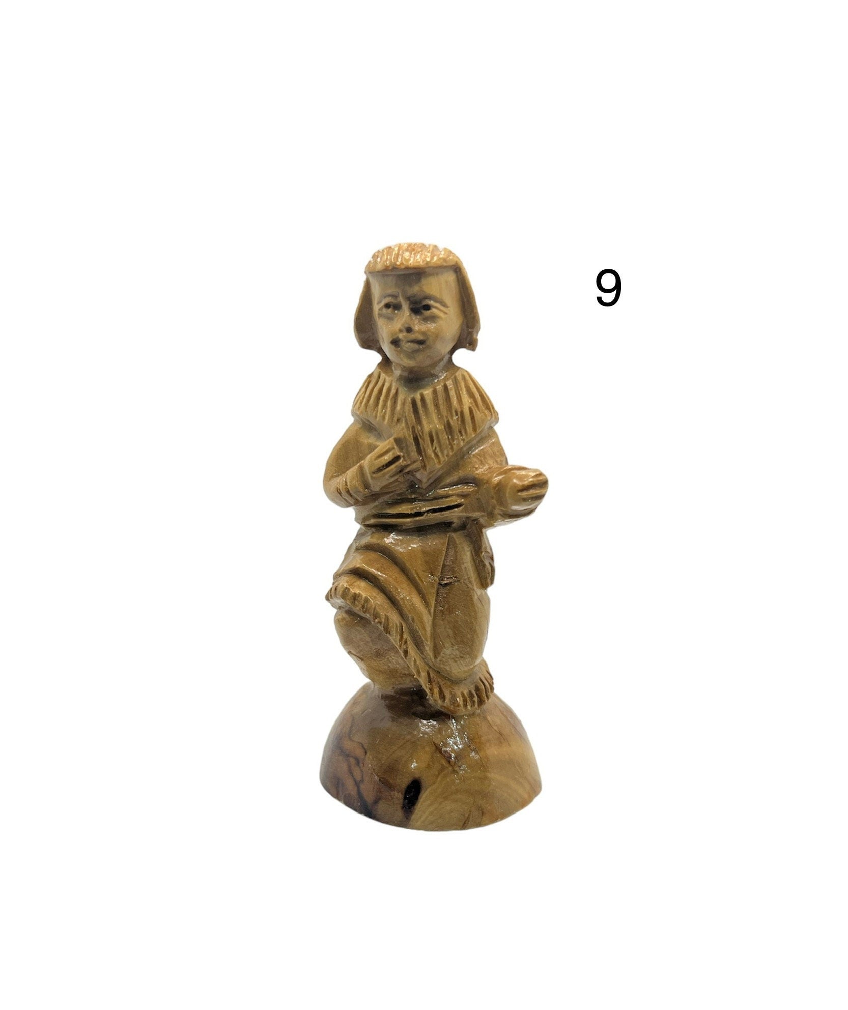 Hand carved Olive Wood. Made in Bethlehem, Palestine.
