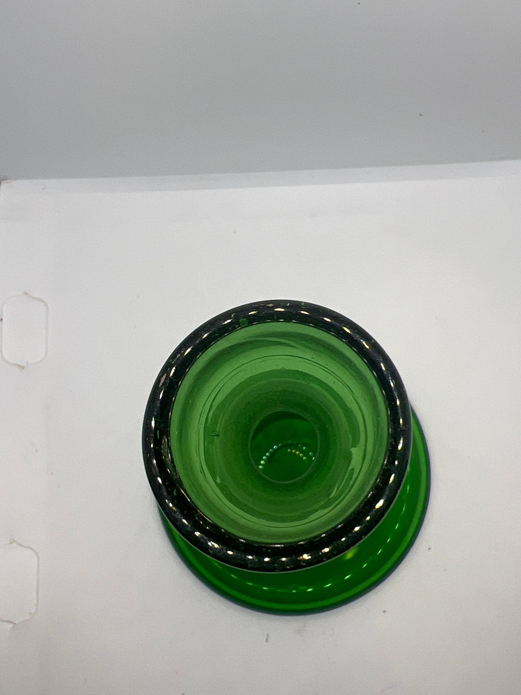 Hebron Handmade Candle Stick Glass Holder