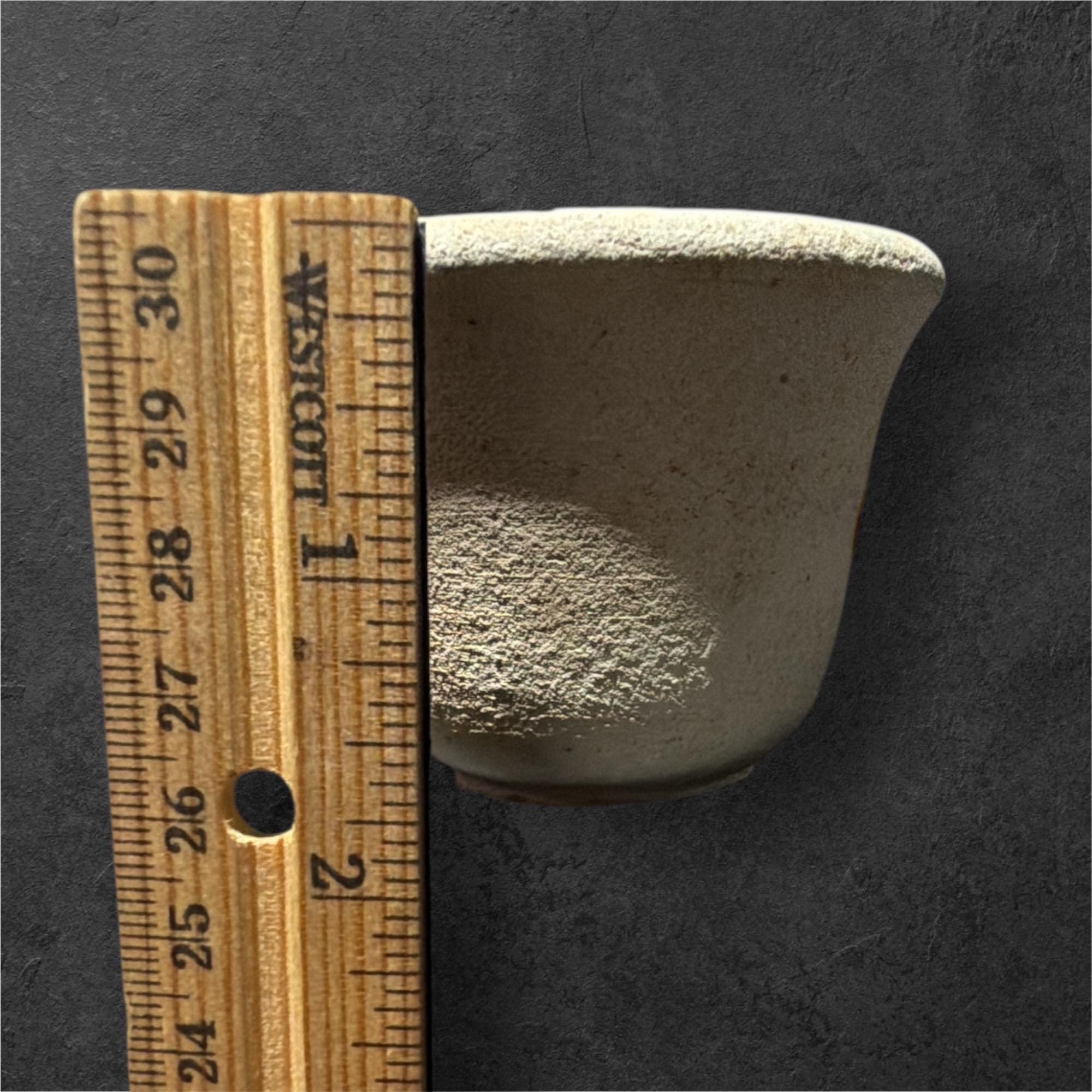 Handmade pottery cup made in jenin palestine