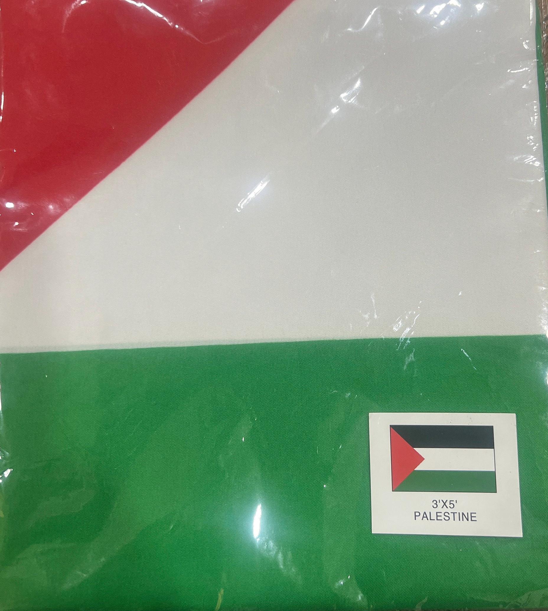 Palestine Flag 3'x5' - Standard Size with Grommets or Sleeve