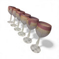 Palestinian Handmade Hebron Glass set of 6 set.I