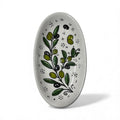 Handmade ceramic Olive branches soap dish  6.5”handmade in Palestine