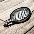 Handmade spoon rest with Kuffiyeh design made in Palestine