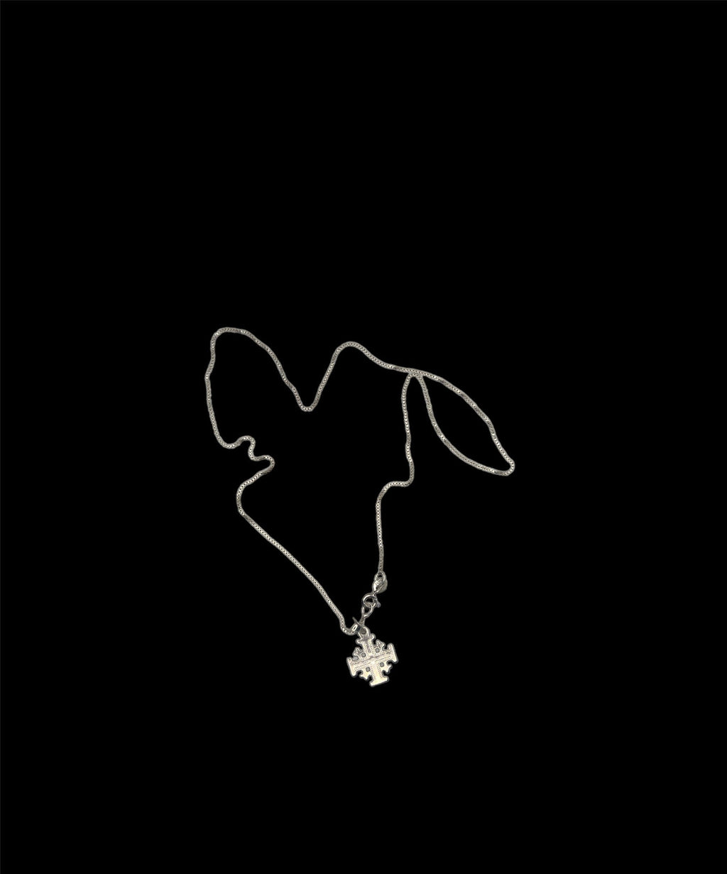 Jerusalem 925 silver necklaces. Made in Palestine.