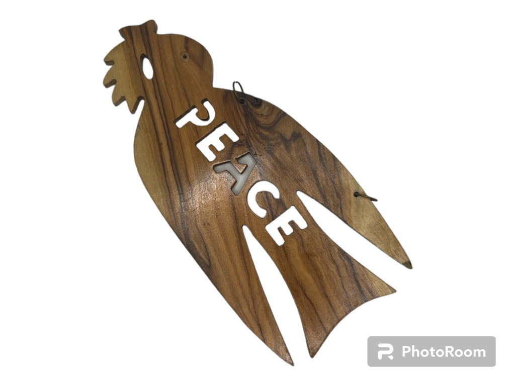 Handmade aged Olive Wood. Made in Bethlehem, Palestine.