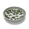 Handmade ceramic Olive’s design  circle plate 6” made in Palestine