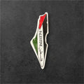 Handmade ceramic Palestine map magnets made in Hebron,Palestine