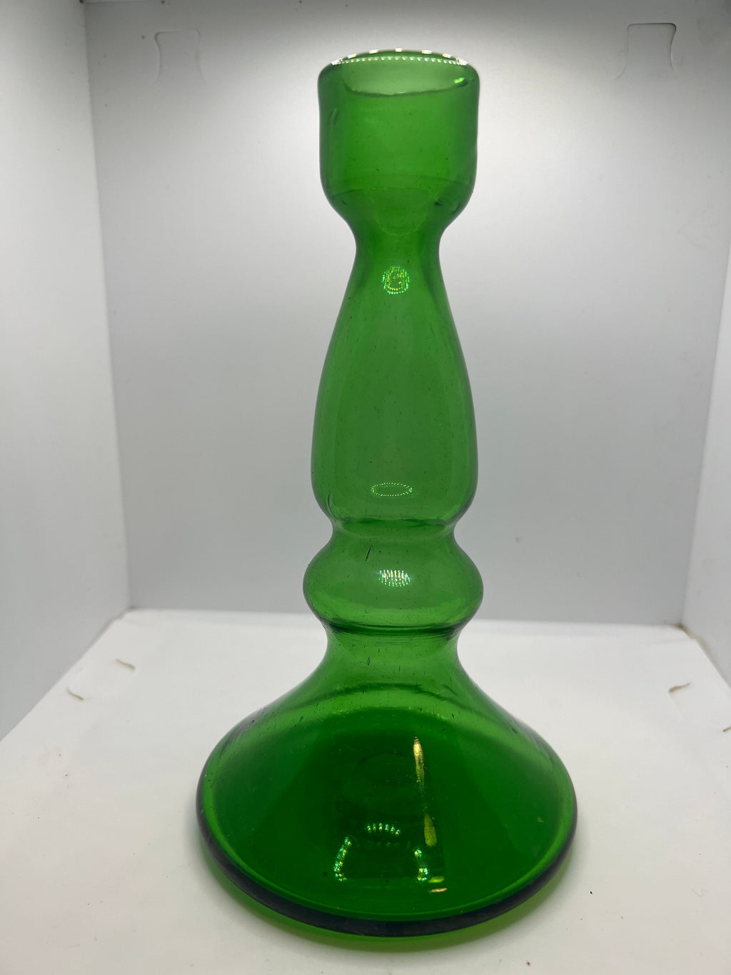 Hebron Handmade Candle Stick Glass Holder