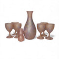 Palestinian Handmade Glass 8 Piece Set.D