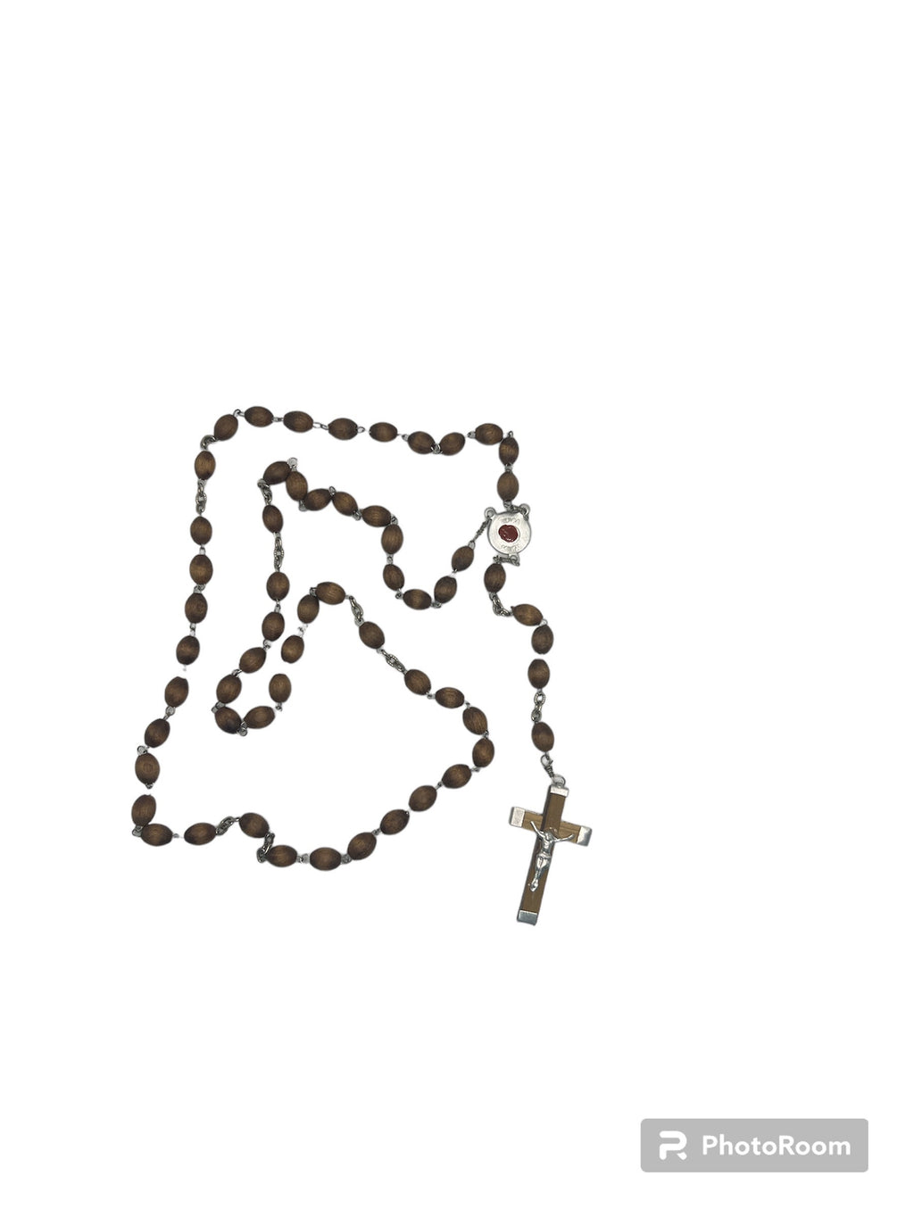 Handmade Bethlehem aged olive Wood Rosary Made in , Palestine.