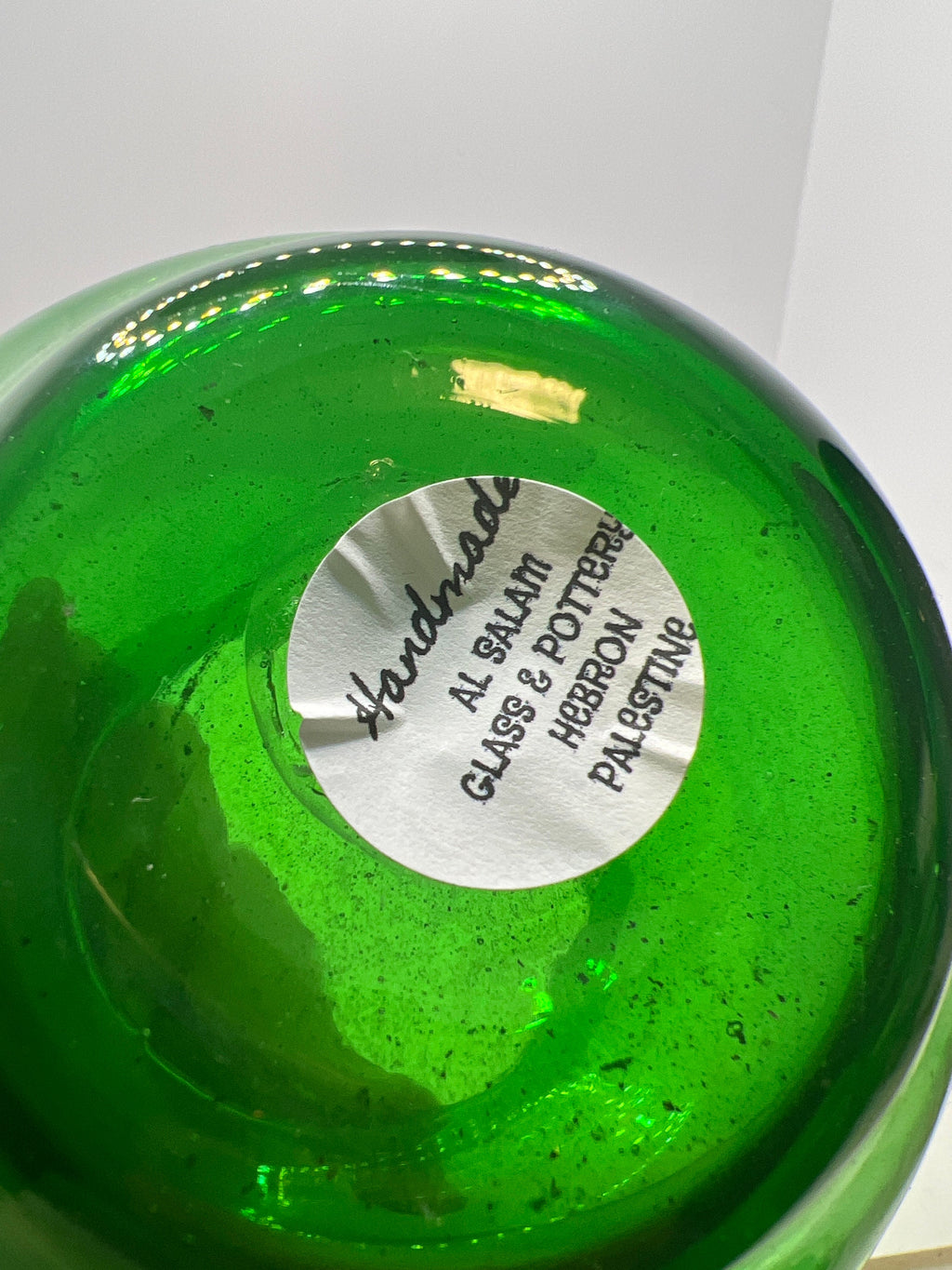 Handmade Hebron Glass Jar