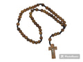 Handmade Bethlehem aged olive Wood Rosary Made in , Palestine.