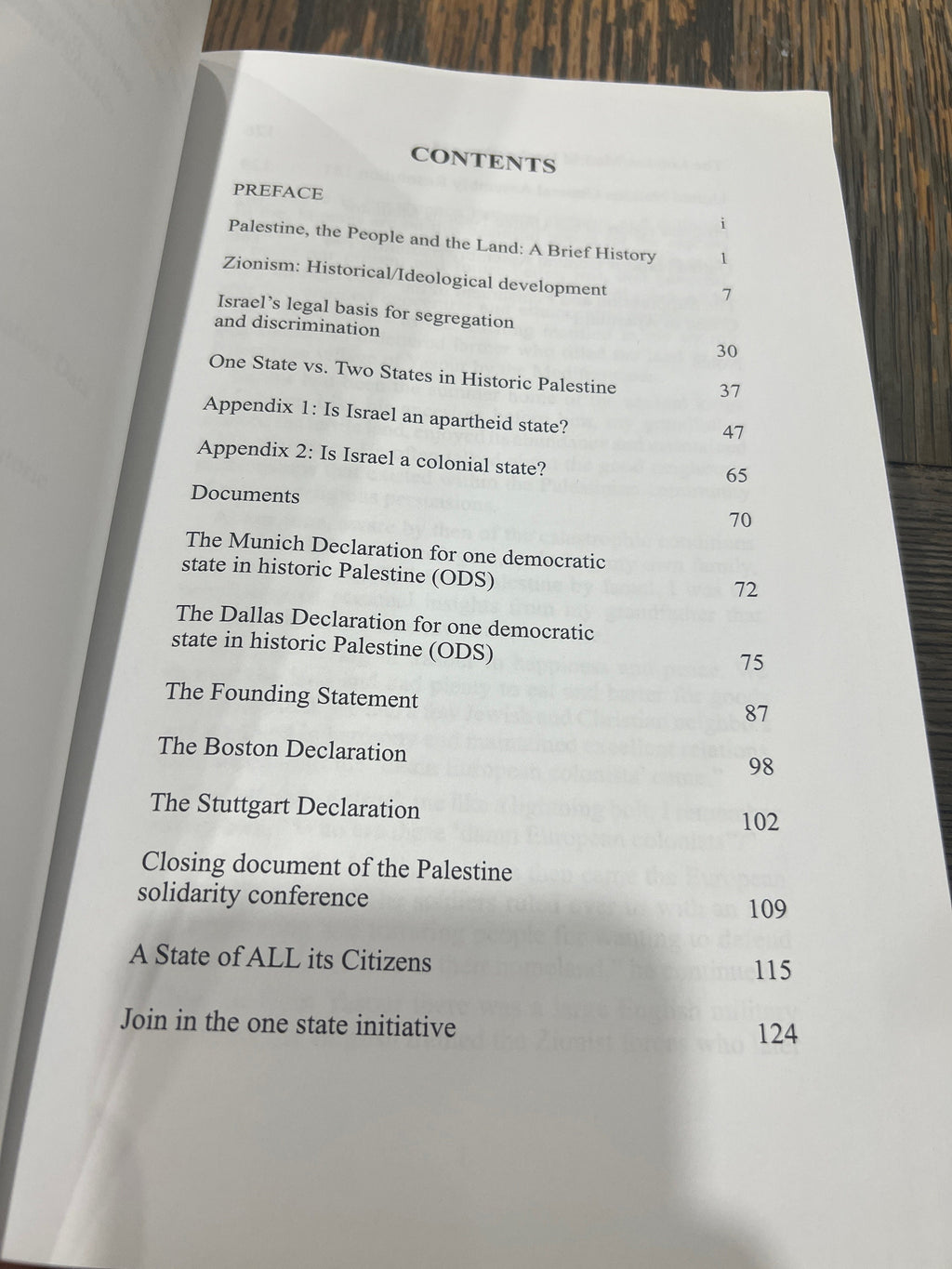 One Democratic State Book, Free Palestine