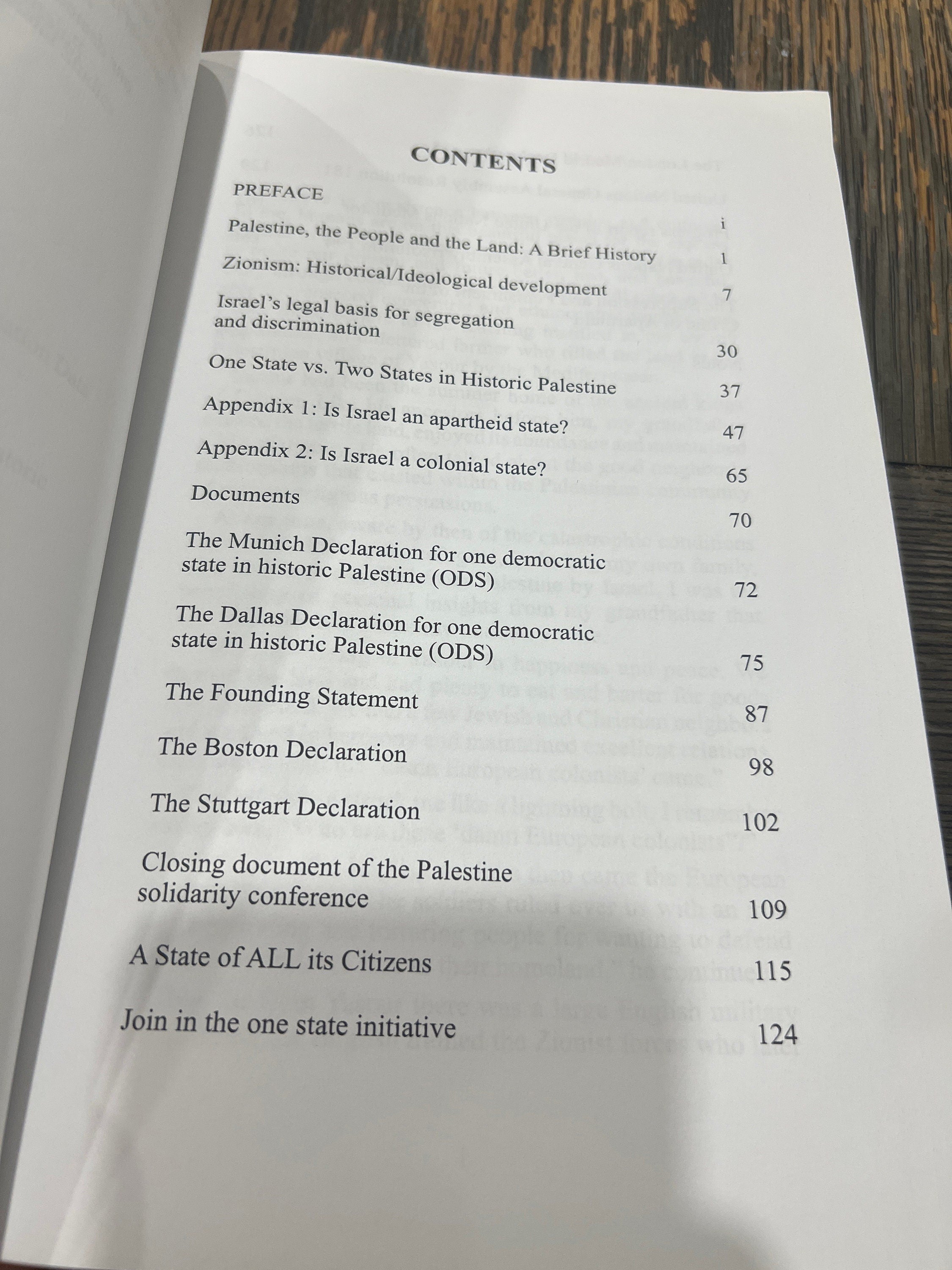 One Democratic State Book, Free Palestine