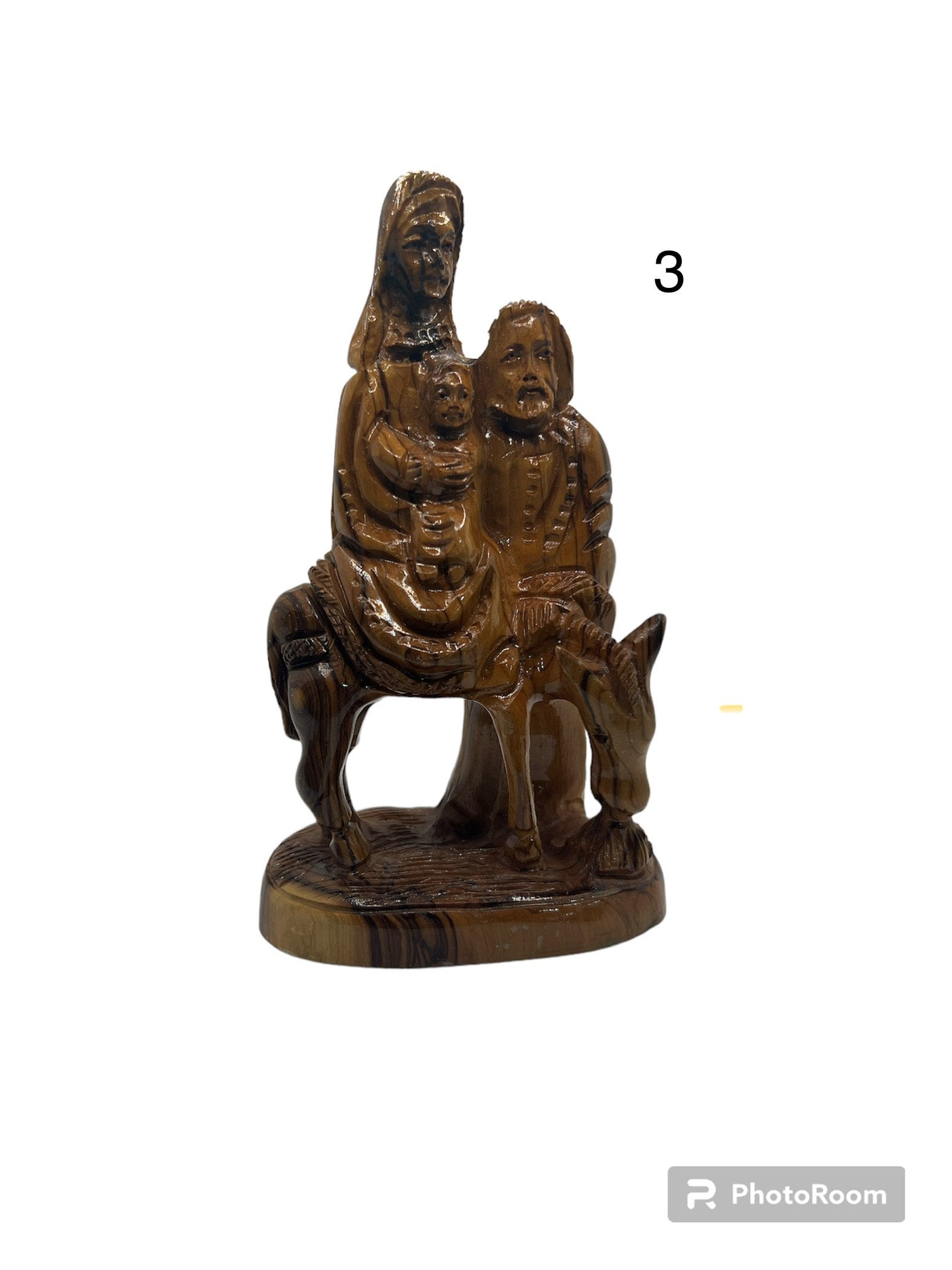 Hand carved Olive Wood. Made in Bethlehem, Palestine.