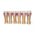 Palestinian Handmade Hebron Glass set of 6 set.L