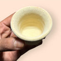 Handmade pottery cup made in jenin palestine