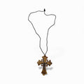 hand work necklace made of olive wood 7
